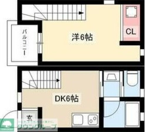 ボンヌール川名の物件間取画像